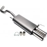 TA Technix sportovní výfuk VW Polo 6N/6N2 94-01, 2x 76 mm rovná nerezová koncovka s pertlem – Hledejceny.cz