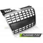 PŘEDNÍ MASKA AUDI A4 2004-2008, S8 LOOK, CHROM BLACK | Zboží Auto