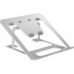Chladící podložka pod notebook AlzaErgo Stand LS120 stříbrný (APW-EGLS120S) – Zboží Mobilmania