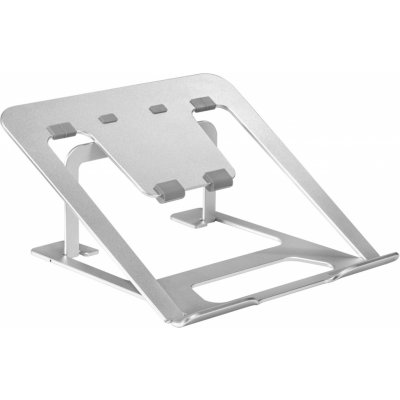 Chladící podložka pod notebook AlzaErgo Stand LS120 stříbrný (APW-EGLS120S) – Zboží Mobilmania