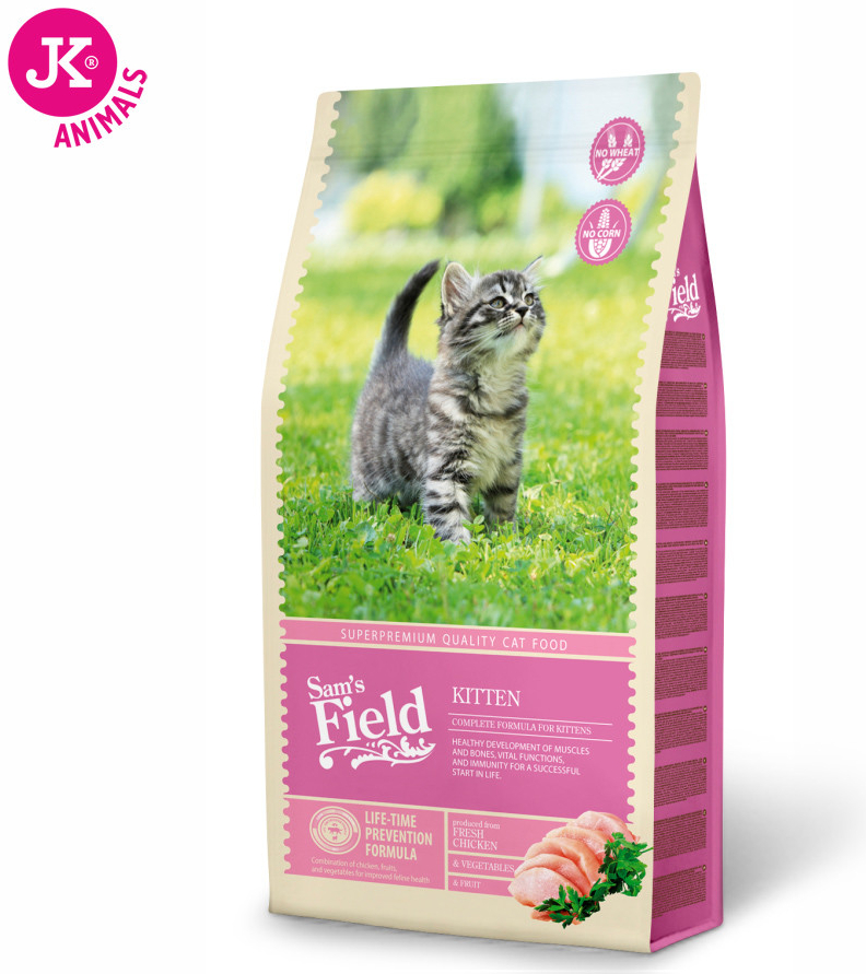 Sam\'s Field Kitten superprémiové granule 7,5 kg