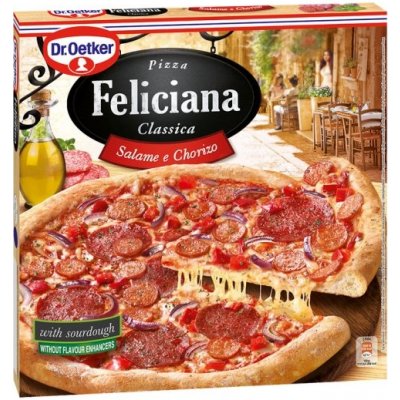 Dr. Oetker Feliciana Pizza Salame e Chorizo 320 g – Hledejceny.cz