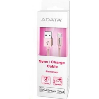 ADATA AMFIAL-100CMK-CRG Lightning USB A 2.0, 100cm, růžový