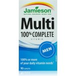 Jamieson Multi 100% Complete Men tablety s multivitamínovým komplexem pro muže 90 tablet – Hledejceny.cz