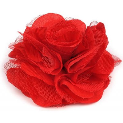 Brož ozdoba růže varianta 21 bordó sv. – Zboží Dáma