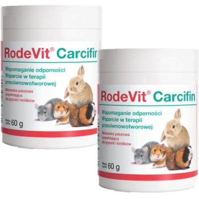 Dolfos RodeVit Carcifin pro hlodavce a králíky 2 x 60 g – Hledejceny.cz