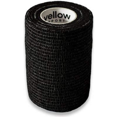 yellowBAND Kohezivní obinadlo 7,5 cm černá – Zboží Dáma