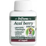 MedPharma Acai berry 1000 mg + garcinia cambogia + jabl. pektin 67 kapslí – Sleviste.cz