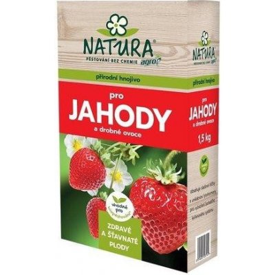 Hnojivo Agro Natura Organické hnojivo pro jahody 1.5 kg – Zbozi.Blesk.cz