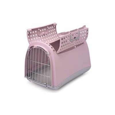 ARGI Přepravka pro kočky a psy Cabrio Růžová IMAC