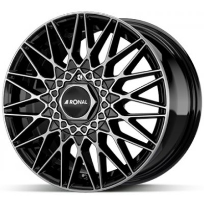 Ronal LSX 7x16 5x100 ET38 black polished – Zbozi.Blesk.cz