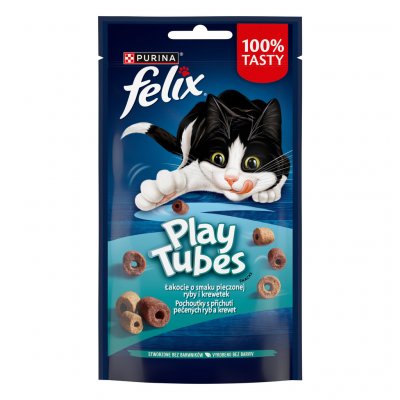 Felix Play Tubes Pečená ryba a krevety 50 g – Sleviste.cz
