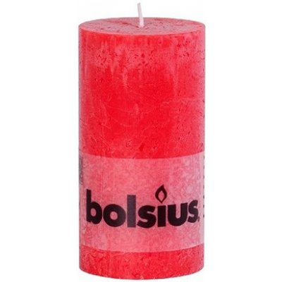 Bolsius Rustic červená 68 x 190mm – Zbozi.Blesk.cz