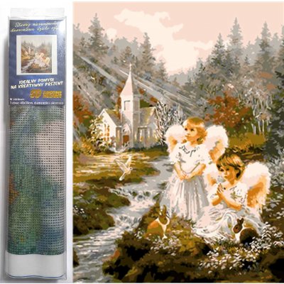 Norimpex Diamantové malování Andílci 30 x 40 cm – Hledejceny.cz
