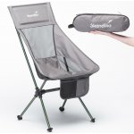 SKANDIKA Skládací kempingová židle Compact do 150 kg ŠEDÁ – Hledejceny.cz