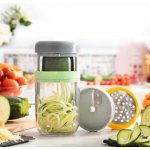 InnovaGoods Ruční spiralizér a kráječ zeleniny s recepty – Sleviste.cz
