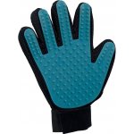 Trixie Pečující masážní rukavice černo modrá 16 x 24 cm – Zboží Mobilmania