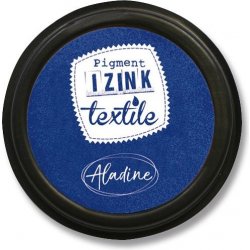 Razítková poduška na textil Aladine Izink modrá