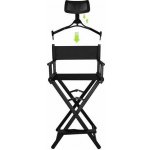 Beautylushh 9957 hliníková skládací kosmetická židle černá – Hledejceny.cz