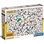CLEMENTONI Impossible Peanuts 1000 dílků – Zboží Dáma