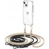 Pouzdro a kryt na mobilní telefon Apple Tech-Protect se šňůrkou na iPhone 15 PLUS - , FlexAir Chain MagSafe