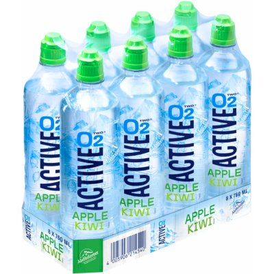 Active O2 Apple Kiwi 8 x 0,75 l – Hledejceny.cz