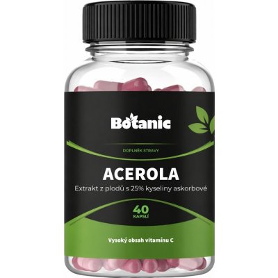 Botanic Acerola kapsle 25% 40 kapslí – Hledejceny.cz