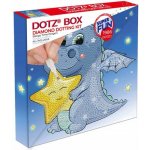 DOTZIES Diamantové malování Dráčkův čas spát 22 x 22 cm – Sleviste.cz