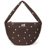 Studio Noos Puffy Cross Body Bag Brown Hearts – Zboží Dáma