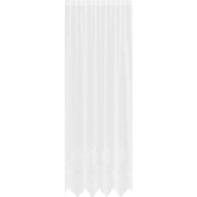 Závěsy se záclonami Bílé 150 x 300 cm Polyester – Hledejceny.cz
