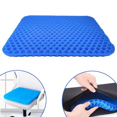 Wellife Gelový podsedák s protiskluzovým potahem COMFY 38 x 36 x 3 cm, MGP2 – Zboží Dáma