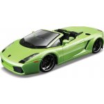 Bburago Plus Lamborghini Gallardo Spyder zelená 1:32 – Hledejceny.cz