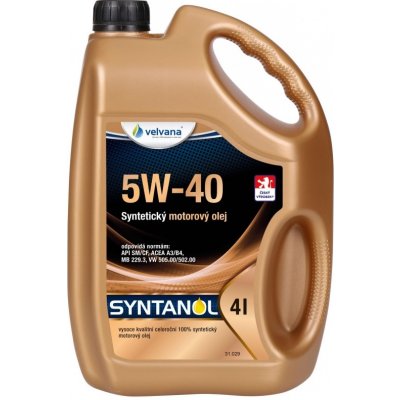 Velvana Syntanol 5W-40 4 l
