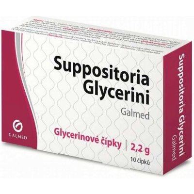 Galmed Suppositoria Glycerini 10 x 2,2 g – Sleviste.cz