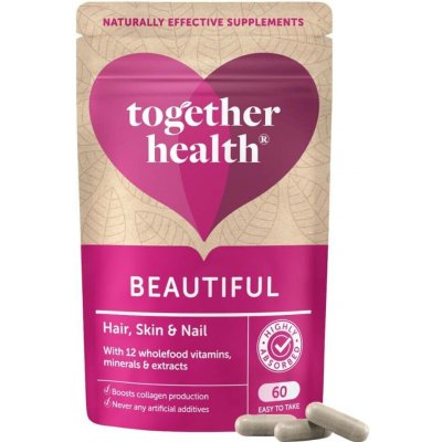 Together Health Beautiful HSN Bioaktivní komplex pro vlasy, nehty a pleť 60 kapslí – Hledejceny.cz