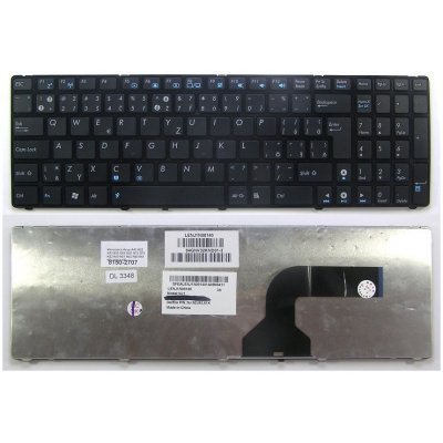 slovenská klávesnice Asus A43 A52 A53 A72 B53 G60 G53 G72 G73 K52 K72 N50 N51 N53 N60 N61 N71 N73 X55 X75 černá SK – Hledejceny.cz