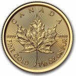 Royal Canadian Mint Maple Leaf zlatá mince 1/10 oz – Zboží Dáma
