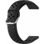 BStrap Silicone Dots řemínek na Samsung Galaxy Watch 42mm řemínek, black SSG013C0102