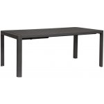Bizzotto Kiplin 180/240 x 100 cm Bílý hliníkový rozkládací zahradní stůl – Zboží Dáma