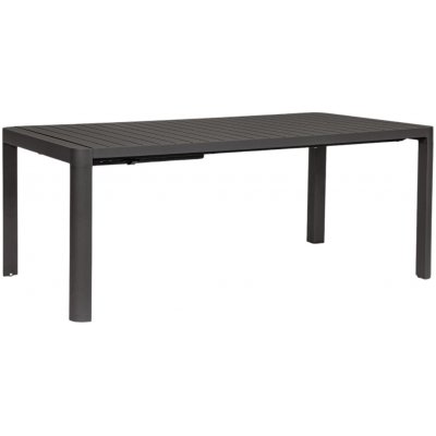 Bizzotto Kiplin 180/240 x 100 cm Bílý hliníkový rozkládací zahradní stůl – Zboží Dáma