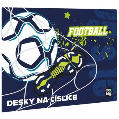 Oxybag Desky na číslice Fotbal 2024 pro prvňáčky – Zboží Dáma