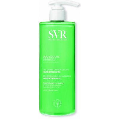 SVR Spirial Gel Moussant Deo Duche deodorační mycí gel 400 ml – Sleviste.cz