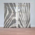 Záclony Detail zebra: 2 ks - 150x250 cm - Sablio – Hledejceny.cz