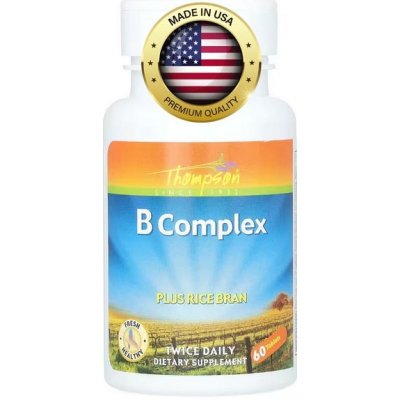 B-komplex, plus rýžové otruby 60 tablet