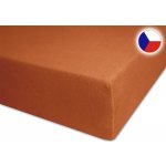 Brotex froté prostěradlo tmavě hnědé 200x200 – Sleviste.cz