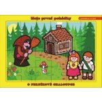 Teddies deskové O Perníkové Chaloupce 26 x 17 cm Moje první pohádky 24 dílků – Hledejceny.cz