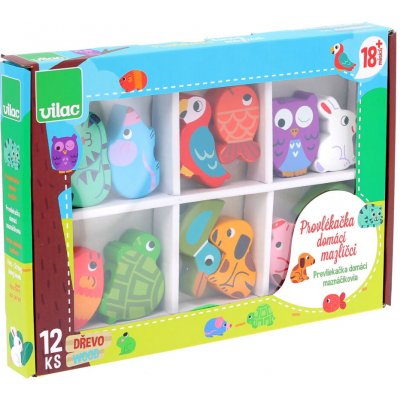 Vilac Provlékání domácí zvířata – Zboží Dáma