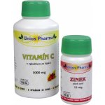 Unios Pharma Vitamín C 1000 mg se šípkem 150 tablet. + Zinek 15 mg 60 tablet – Hledejceny.cz
