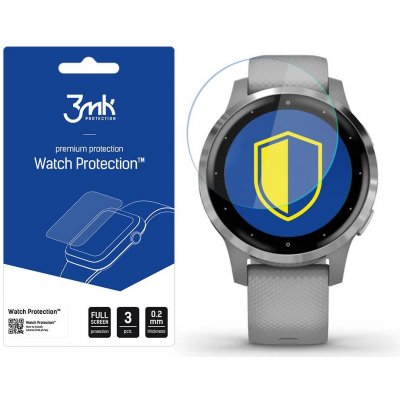 3mk Watch Fólie ochranná pro Garmin Vivoactive 4S 3ks 5903108289290 – Hledejceny.cz