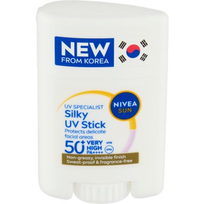 Nivea Sun Pleťový krém v tyčince OF 50+ 15g – Zboží Dáma